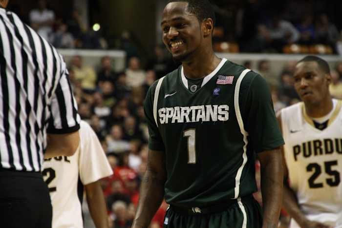 Kalin Lucas gets another shot to play some college ball this Friday. Photo courtesy of Mark Boomgaard.